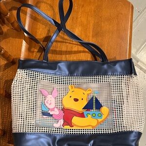 Disney Pooh Navy Blue Pouch